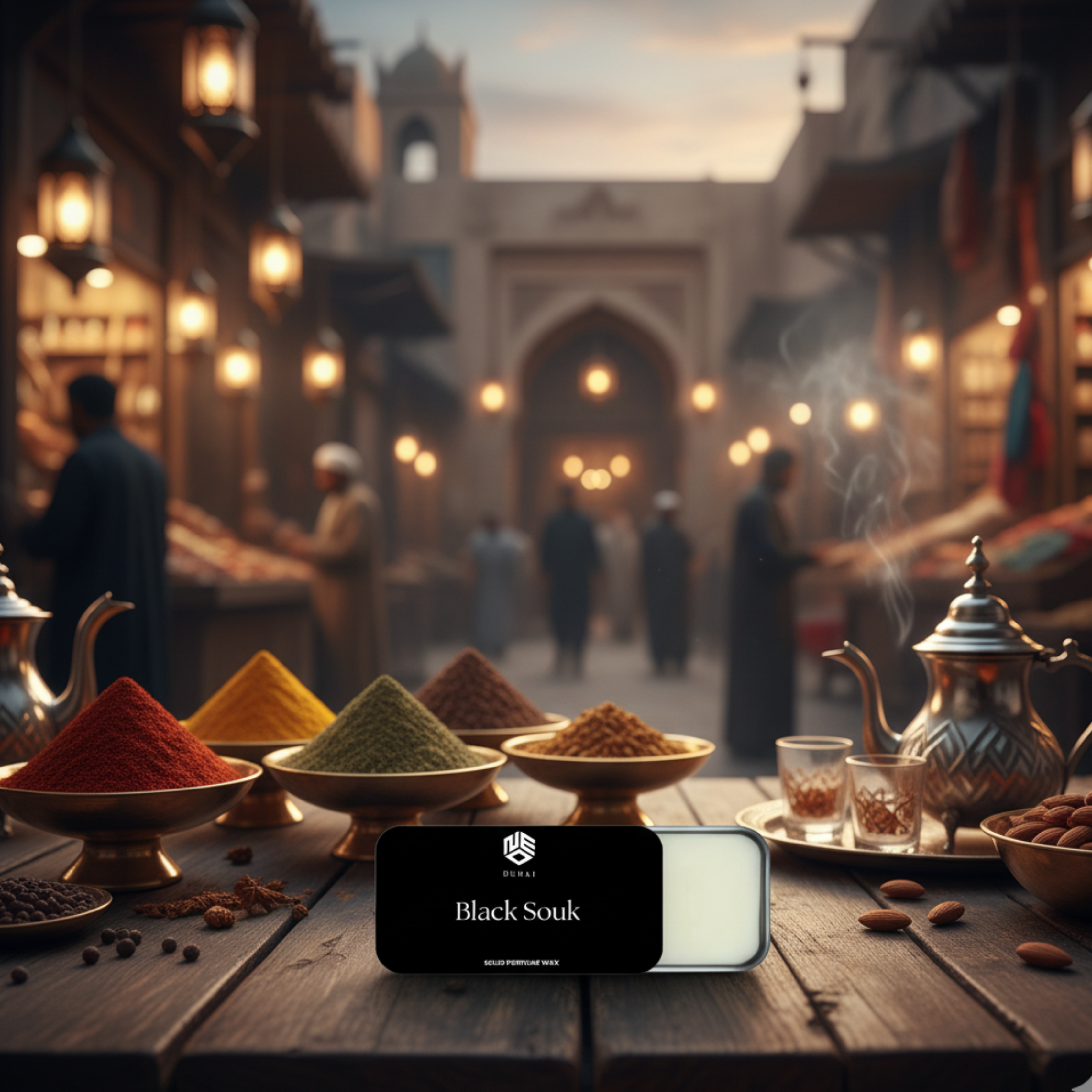 Black Souk Solid Perfume Wax